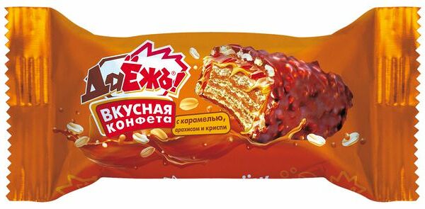 Конфеты Essen ДаЁжъ! с карамелью, арахисом и криспи вес