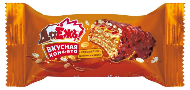 

Конфеты Essen ДаЁжъ! с карамелью, арахисом и криспи вес