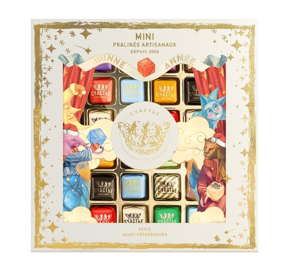 

Мини-пралине Счастье Ассорти коллекция, 305 г