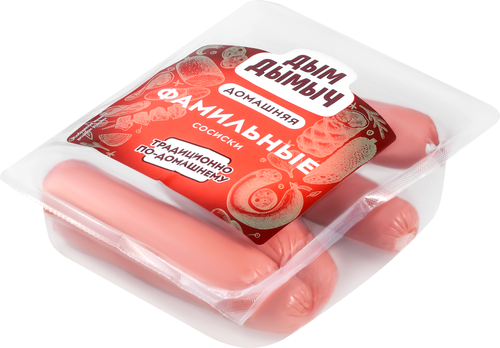 

Сосиски Дым Дымыч Фамильные вареные 300 г