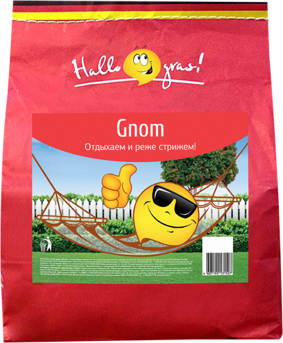 

Семена газонной травы Hallo grass Gnom 1 кг