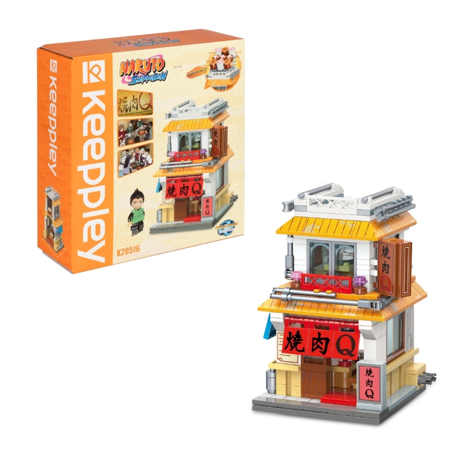 

Конструктор Naruto ресторан барбекю Якинику Кью 12х8х8см
