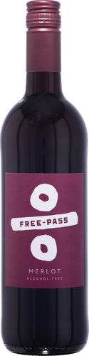 

Вино безалкогольное Free-Pass Merlot красное полусладкое 0.75 л