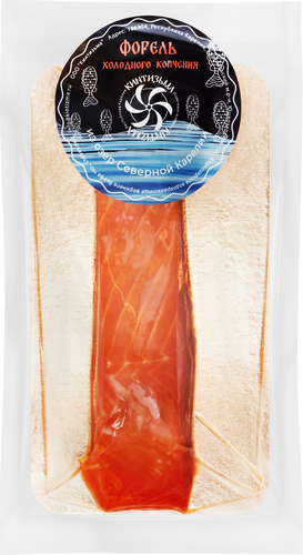 

Форель холодного копчения Кинтизьма филе-кусок с кожей 100 г