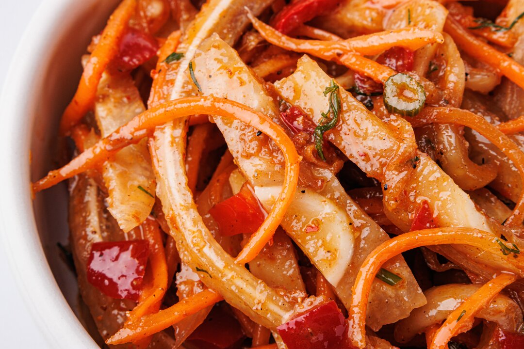 

Свиные ушки ВкусВилл по-корейски 200 г