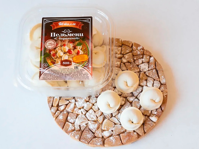 Пельмени с бараниной и говядиной