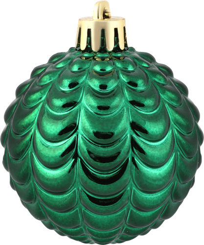 

Набор шаров елочных Homeclub 6 см разная фактура: красный, зеленый, жемчужный 25 шт.