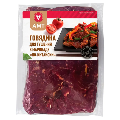 

Говядина для тушения Агроальянс МТ в маринаде По-китайски 750 г