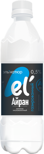 

Напиток кисломолочный eL'Natur Айран газированный 0.5% без змж 500 мл
