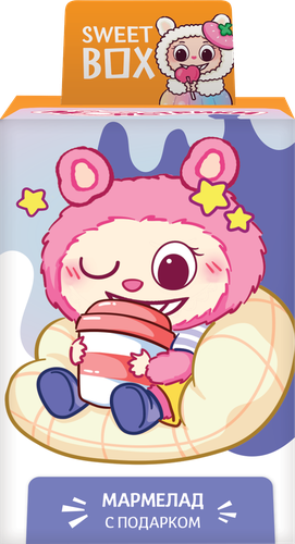 

Мармелад Sweet Box Монстрики с подарком 10 г