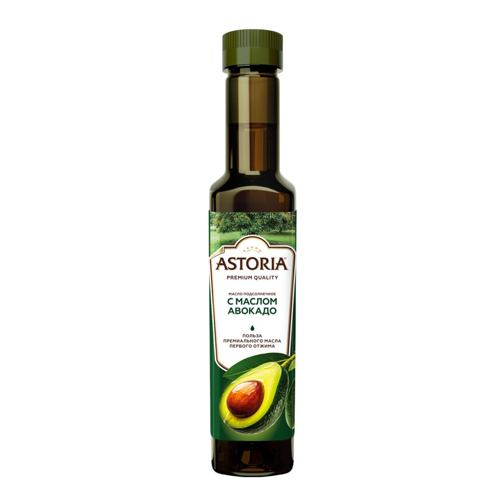 

Масло подсолнечное Astoria с маслом авокадо 250 мл