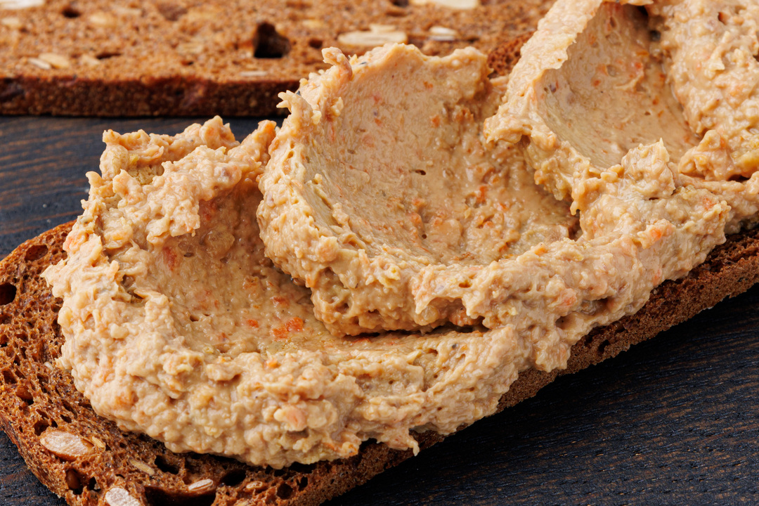 

Паштет из куриной печени с лисичками