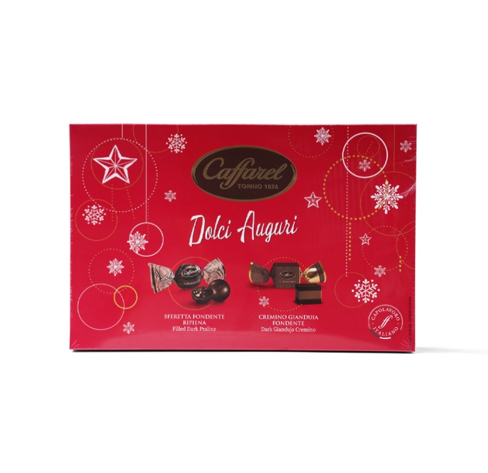 

Шоколадные конфеты Caffarel dark Xmas box 160г, Италия