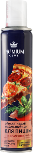 

Масло-спрей Premium Club подсолнечное для пиццы 250 мл