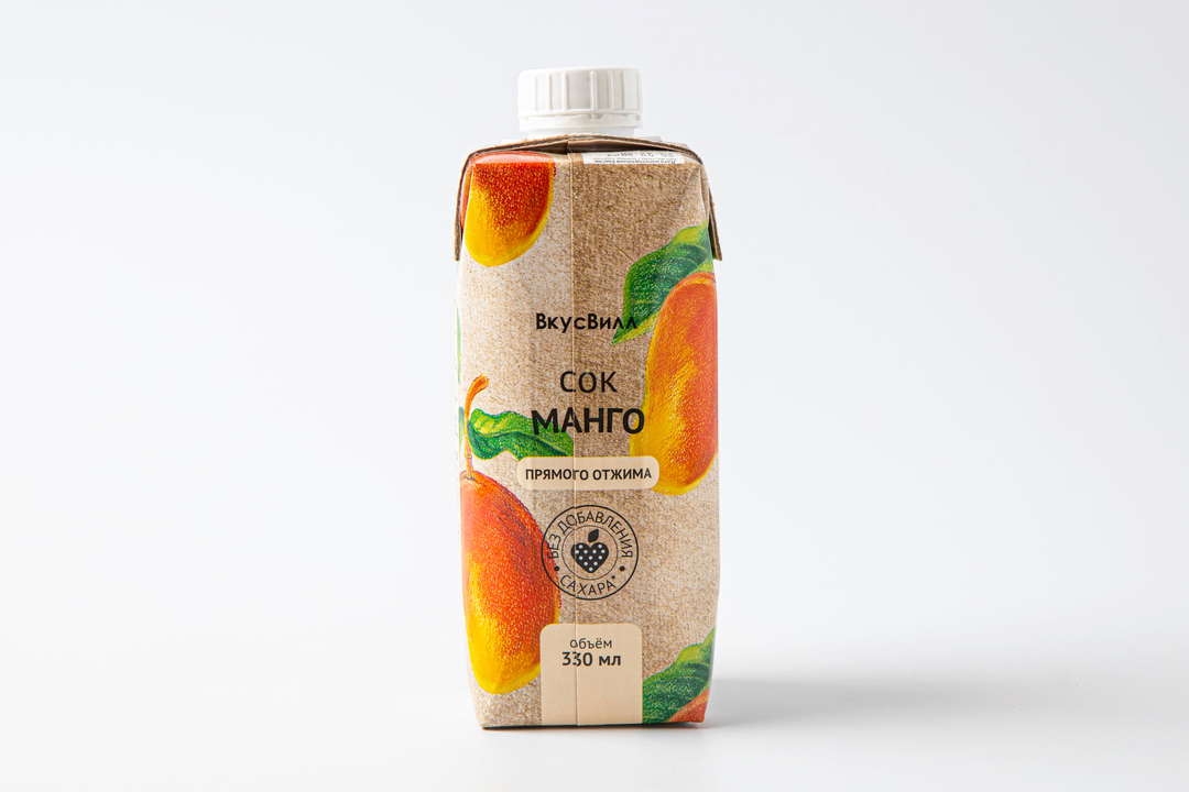 

Сок манго прямого отжима, 330 мл