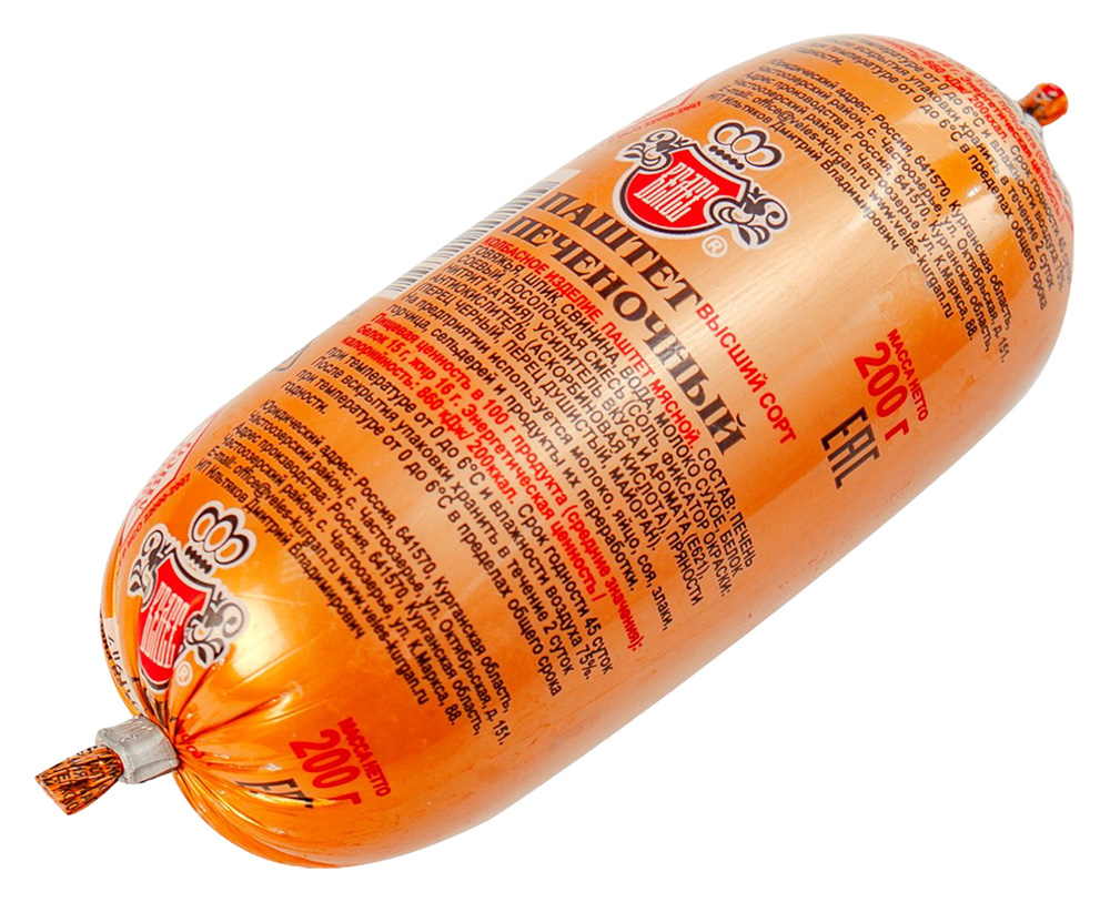 

Паштет Велес печеночный 200 г