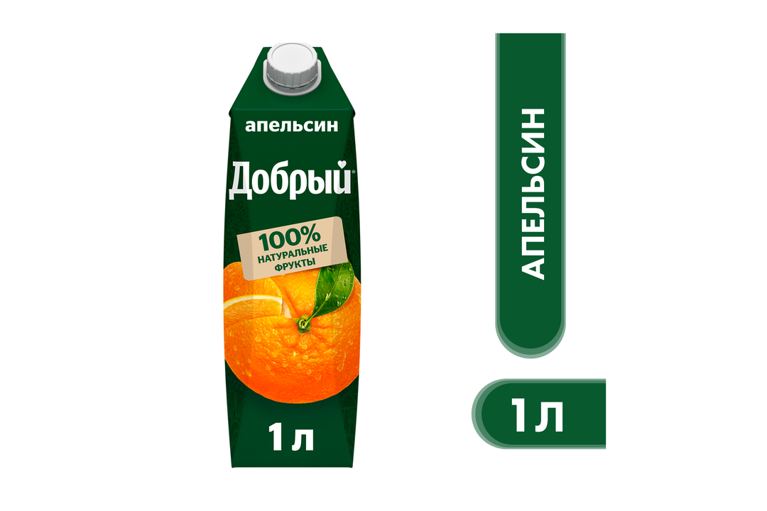 

Нектар Добрый Апельсин 1 л