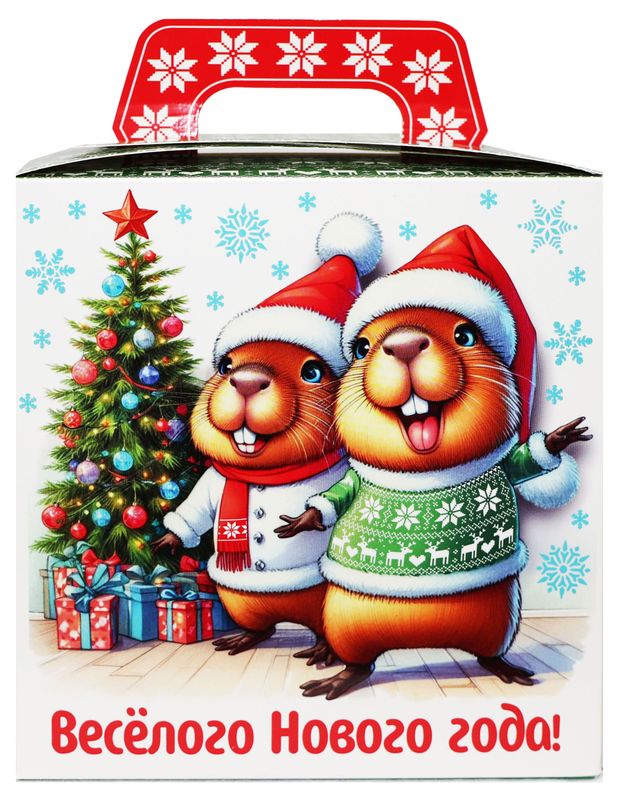 

Подарок новогодний сладкий Кондитерский комбинат Кубань Киндер семейка 348 г