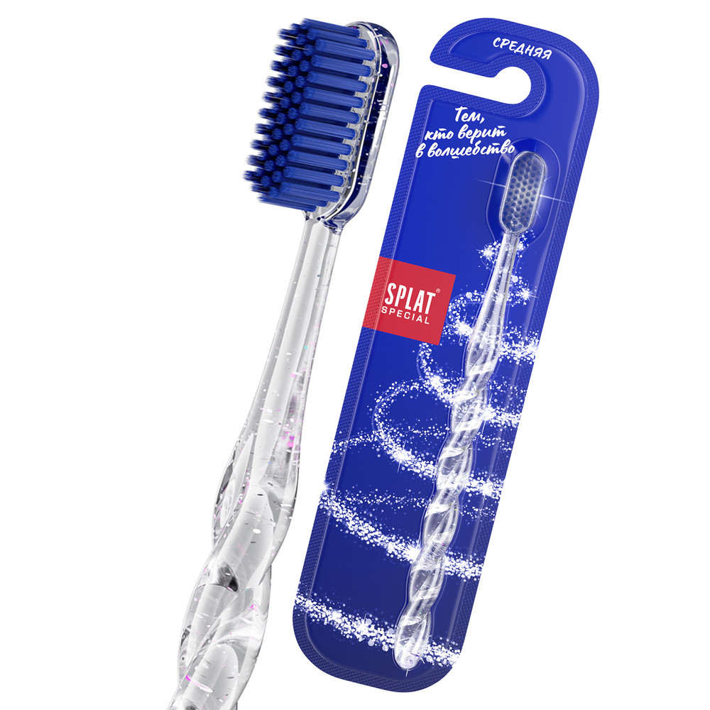 

Зубная щетка Splat Special средней жесткости 1 шт. цвет в ассортименте
