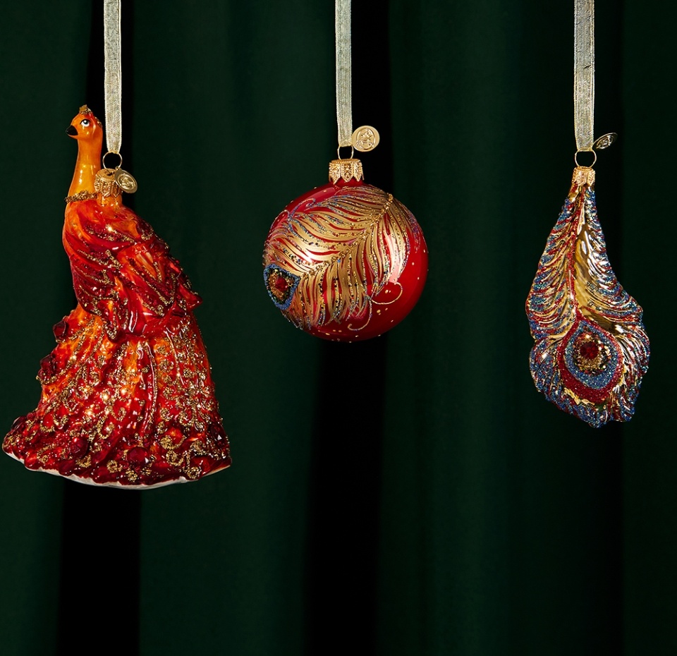 

Набор игрушек для елки «Коллекция Праздник» Фигурки из сказки Конёк-горбунок, стекло, «Азбука вкуса» 5 шт. в наборе, Венгрия