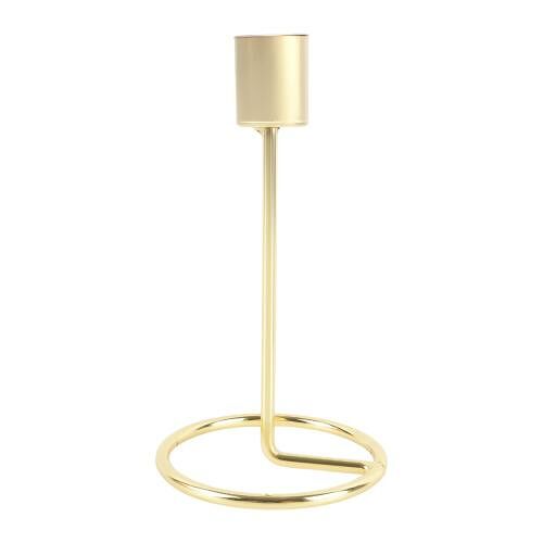 Подсвечник металлический Новогодний 15см в ассортименте