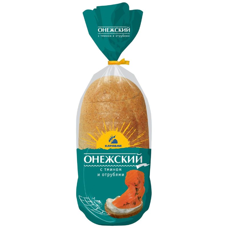 

Хлебец Каравай Онежский с тмином и отрубями в нарезке 250 г