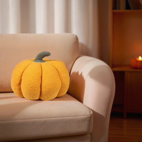 

Подушка декоративная HOMECLUB Pumpkin 35х35х22см, полиэстер, в ассортименте