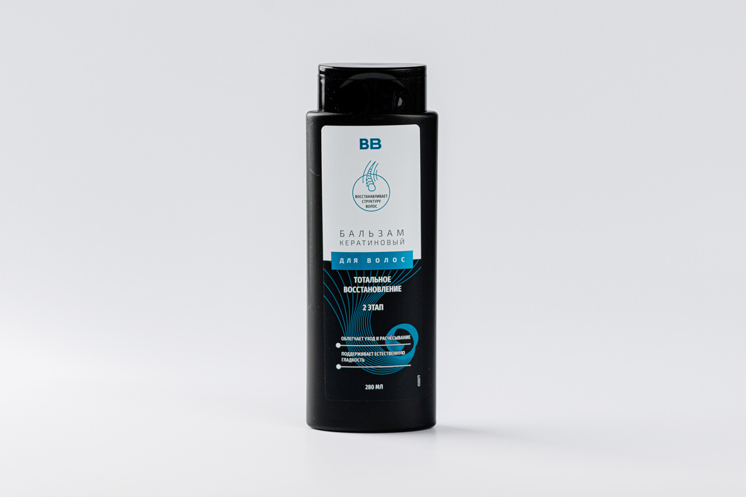 

Бальзам для волос кератиновый Тотальное восстановление