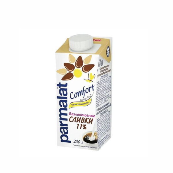 

Сливки Parmalat 11% без лактозы 200 г