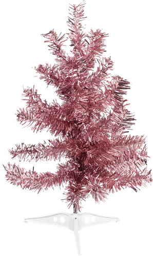 

Ель искусственная HOMECLUB d=45см, из мишуры, цвет в ассортименте Арт. LTAW-289 - 293