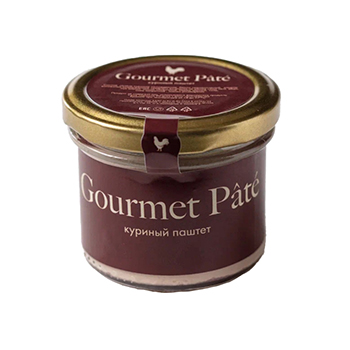 

Паштет Gourmet Pate из куриной печени 90 г