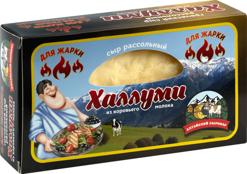 

Сыр Алтайский Сыровар рассольный Халлуми 45-50%, вес