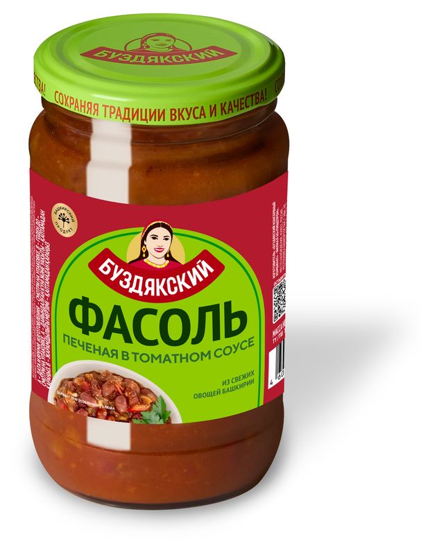 

Фасоль Буздякский печеная в томатном соусе, 350 г