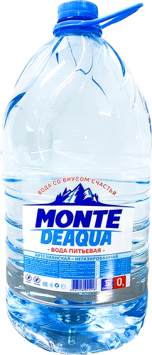 

Вода Monte deaqua негазированная 5 л