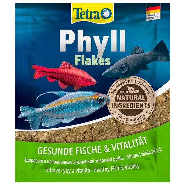 Корм Phyll Tetra для рыб растительные хлопья 12 г