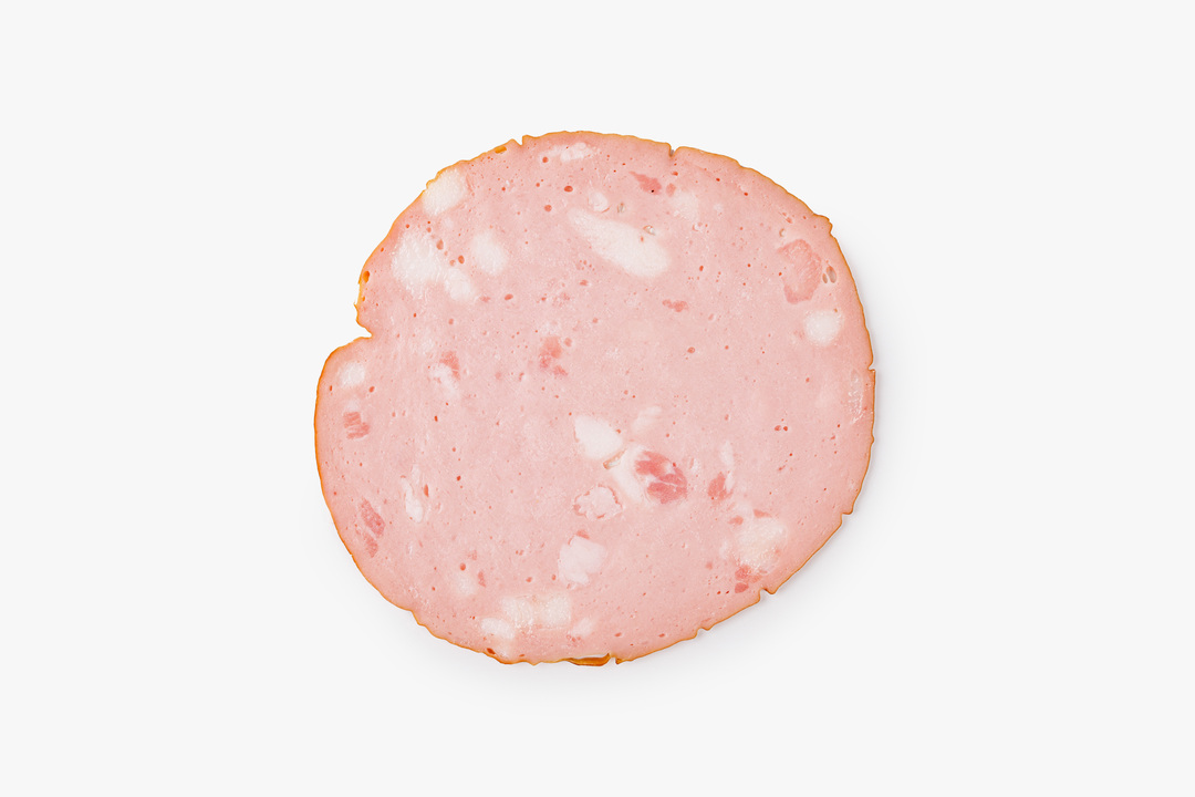 

Колбаса ВкусВилл вареная Мортаделла Трюфельная нарезка 120 г