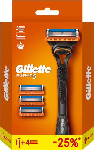 

Станок для бритья Gillette Fusion 5 4 сменные кассеты