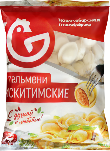 

Пельмени Новосибирская птицефабрика Искитимские из мяса цыплят-бройлеров 800 г