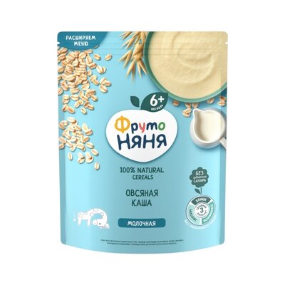 Каша мол ФрутоНяня Овсяная 200г ДП
