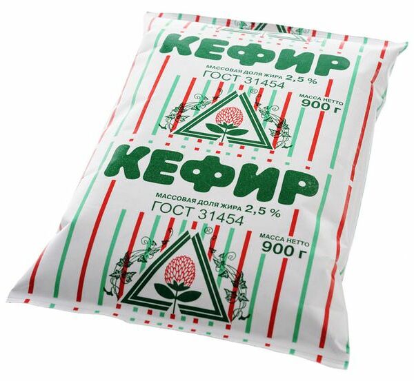 Кефир Пискаревский Молочный Завод 2.5% 900 г