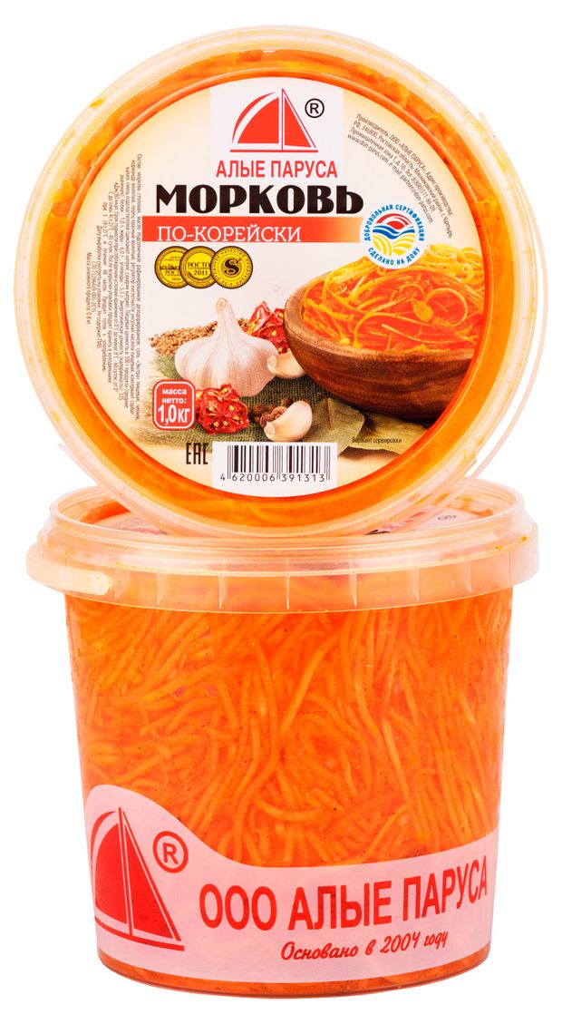 

Морковь Алые паруса по-корейский 1 кг