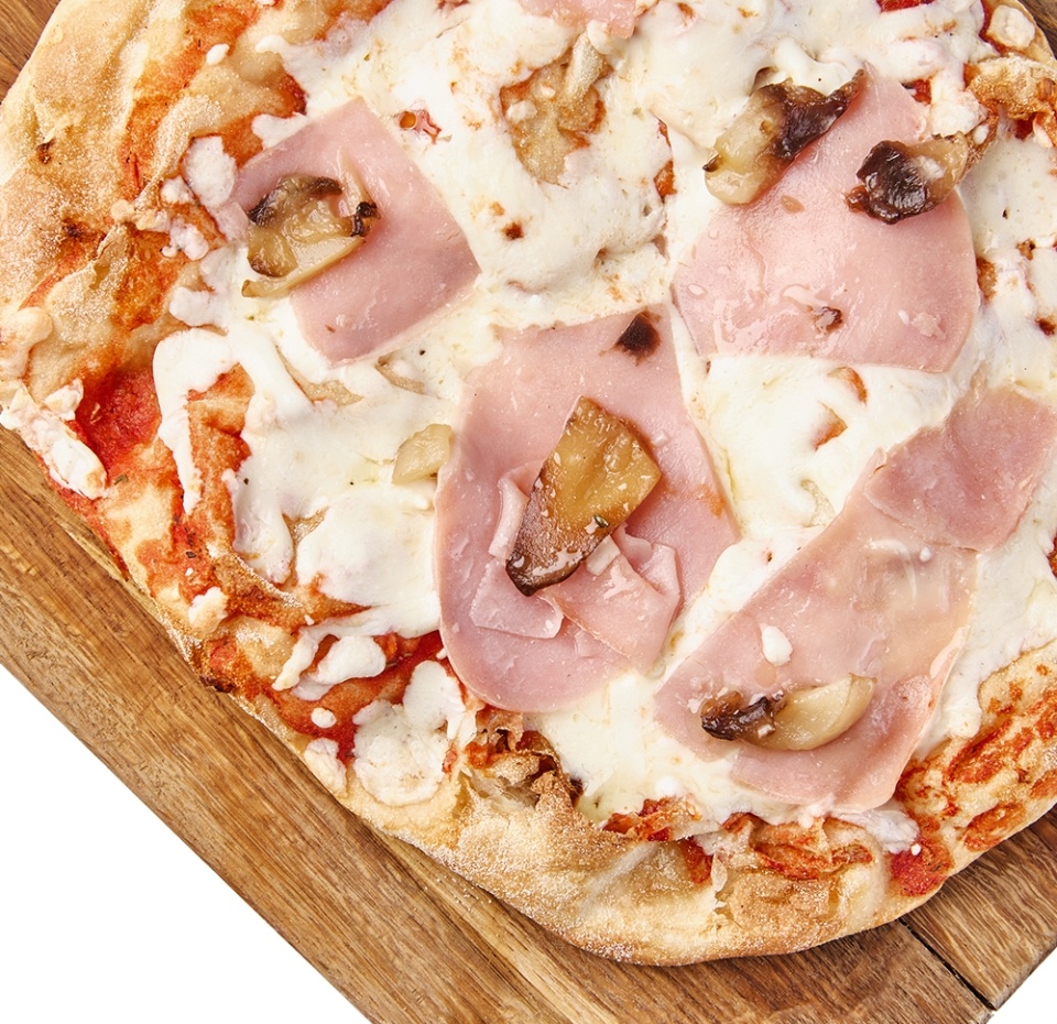 

Пицца Траттория Минисыроварня Римская Ветчина и грибы 20 х 25 см 360 г