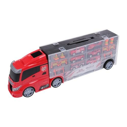 Игровой набор WowPlay! Автовоз с машинками и аксессуарами