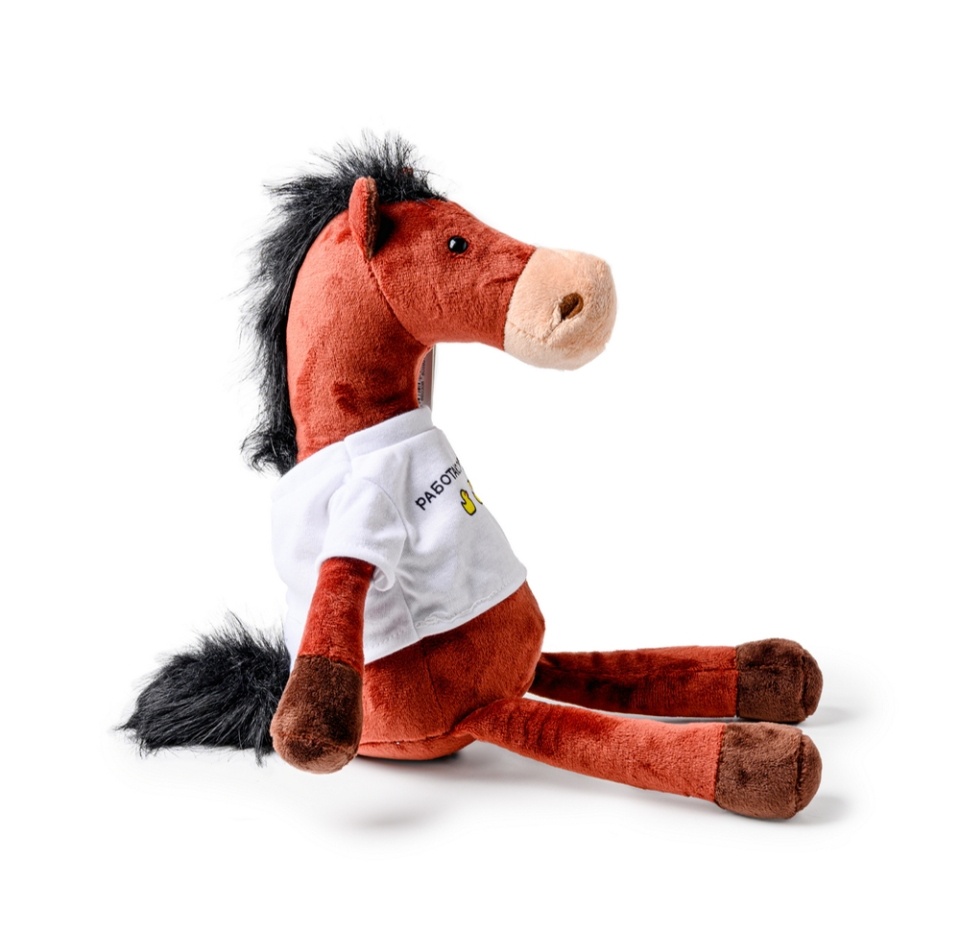 

Игрушка мягкая MaxiToys Конь Рокки 25 см