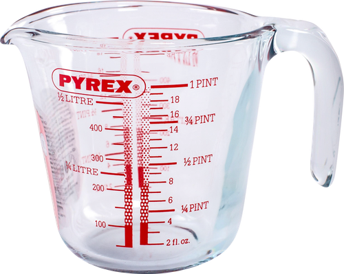 

Стакан мерный Pyrex из боросиликатного стекла 500 мл