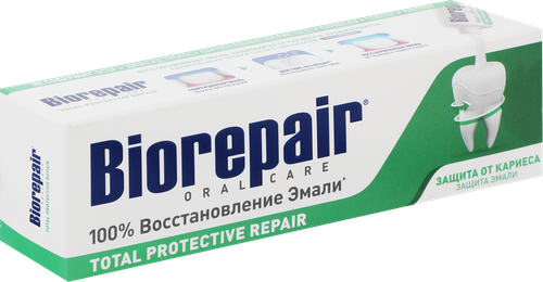 

Зубная паста Biorepair Total Protective Repair комплексная защита 75 мл