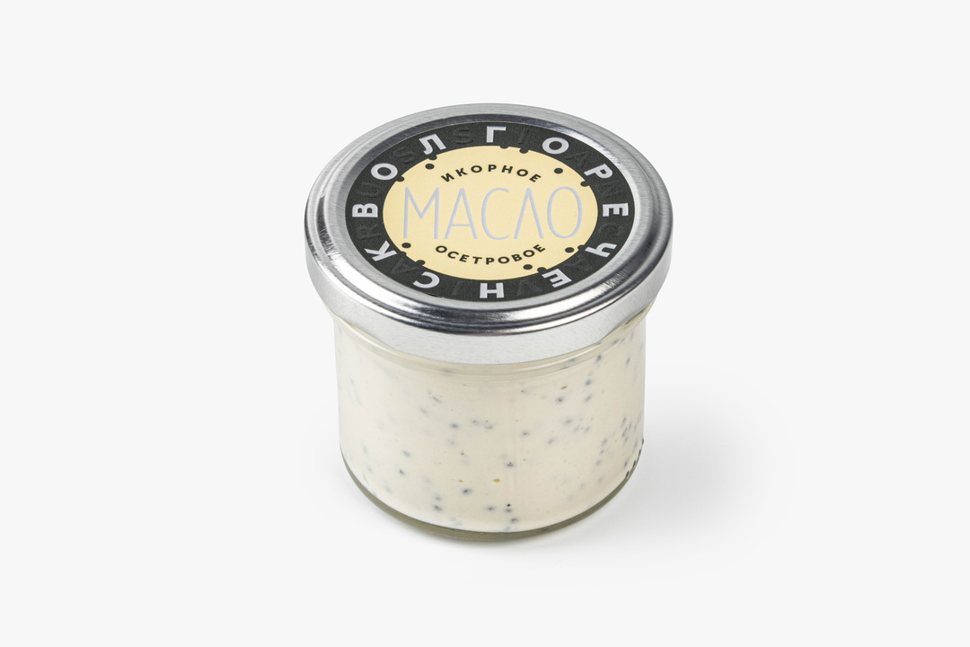 

Масло Волгореченскрыбхоз икорное осетровое 100 г