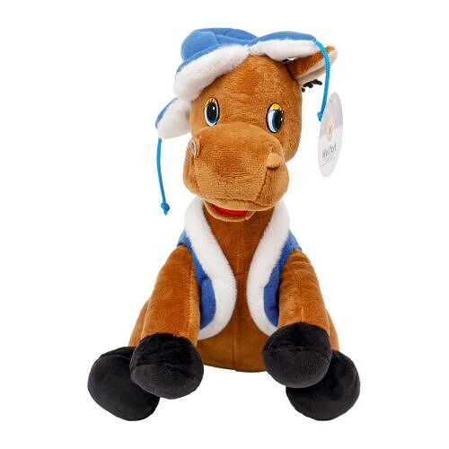 Мягкая игрушка Wellfort Лошадка в шапочке 20 см в ассортименте