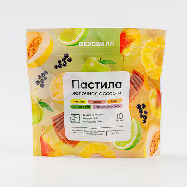 Ассорти из яблочной пастилы ВкусВилл