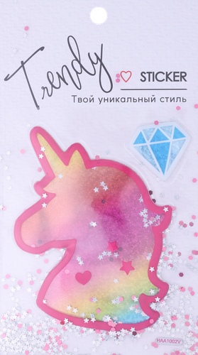 

Набор стикеров Крок&Дилли Trendy с фольгой арт. HAA3000 дизайн в ассортименте